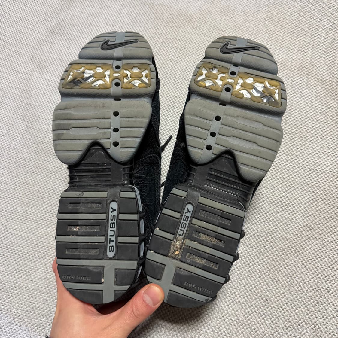 나이키 x 스투시 에어 줌 스피리돈 케이지 2 블랙 상품이미지4