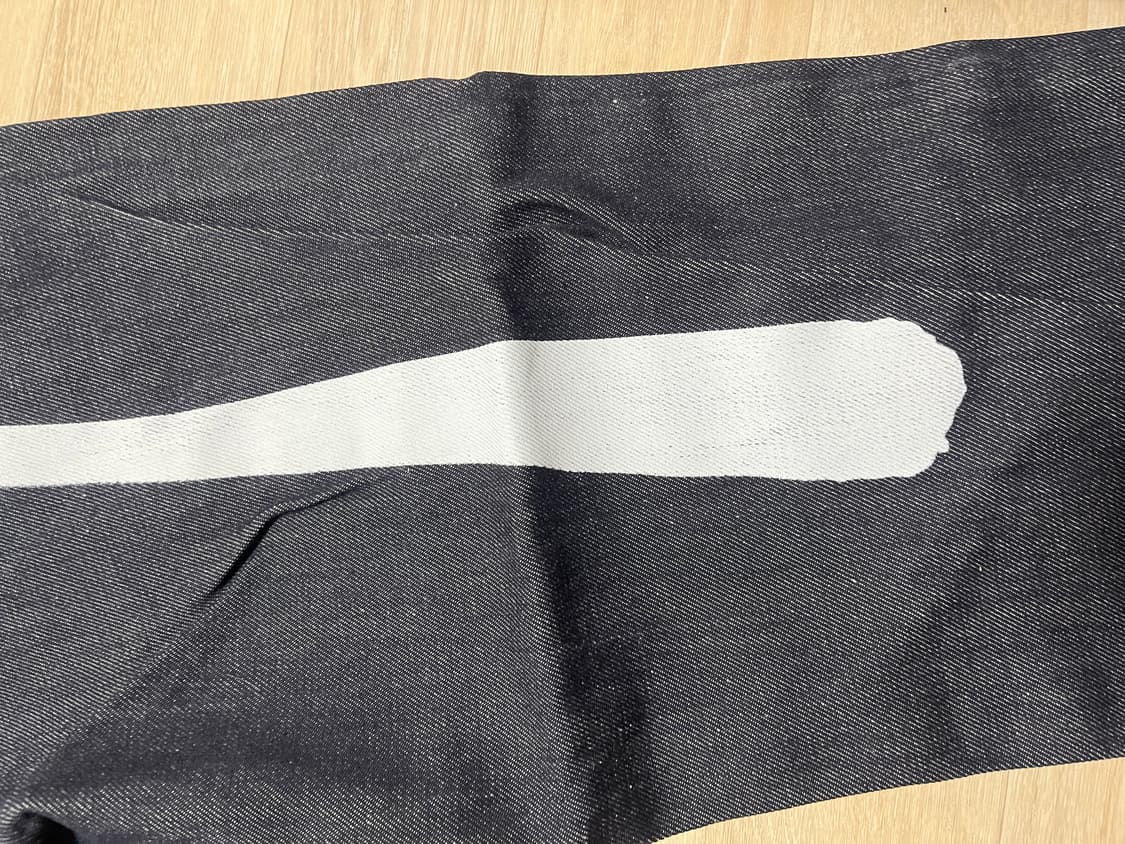 오도어 로고 드랍 데님 화이트 상품이미지5