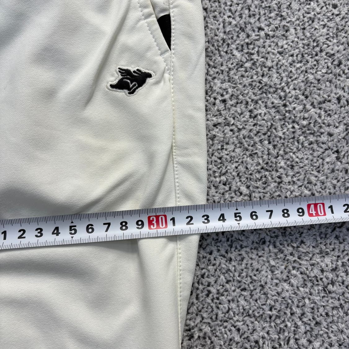 6 파리게이츠 골프 팬츠 화이트 바지 0312J 상품이미지7