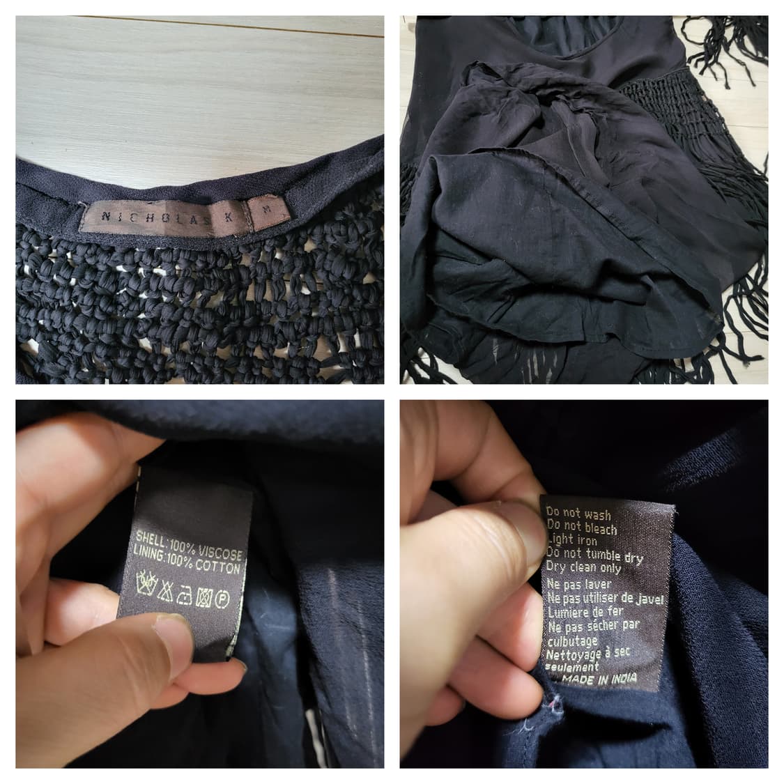 (m) 12FW 런웨이 니콜라스케이 Nicholas K 프린지 드레스 상품이미지7