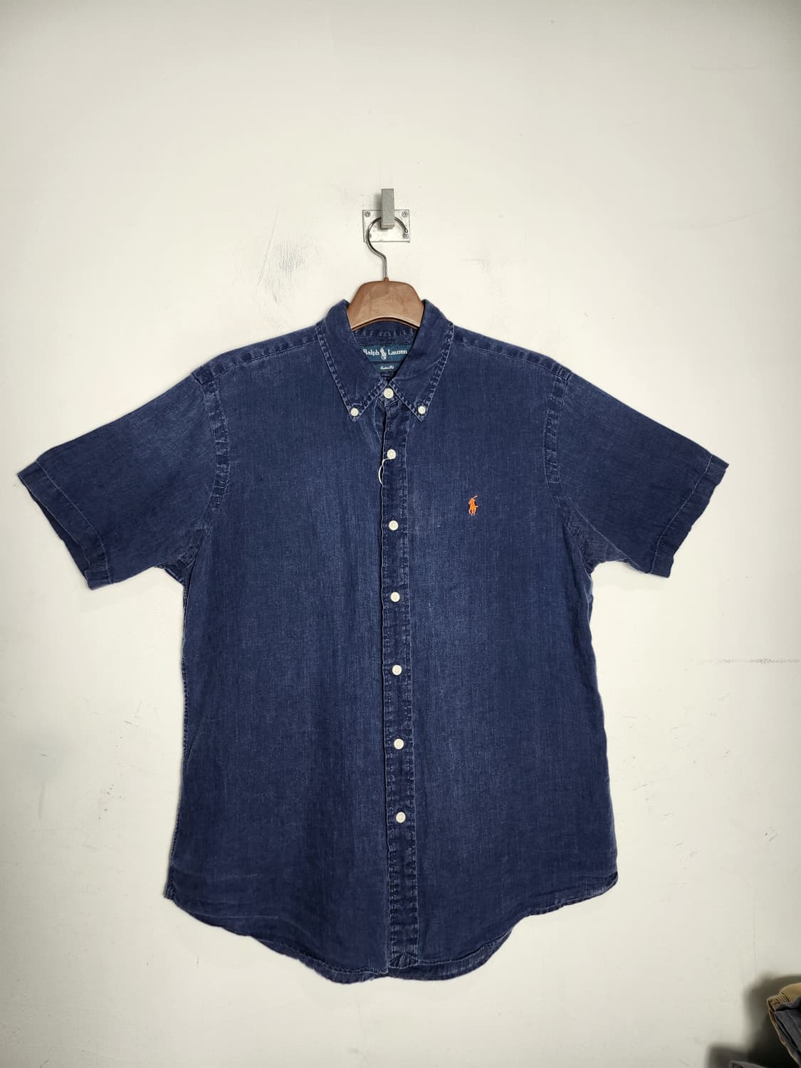 폴로 랄프로렌 리넨 반팔 셔츠 상품이미지1