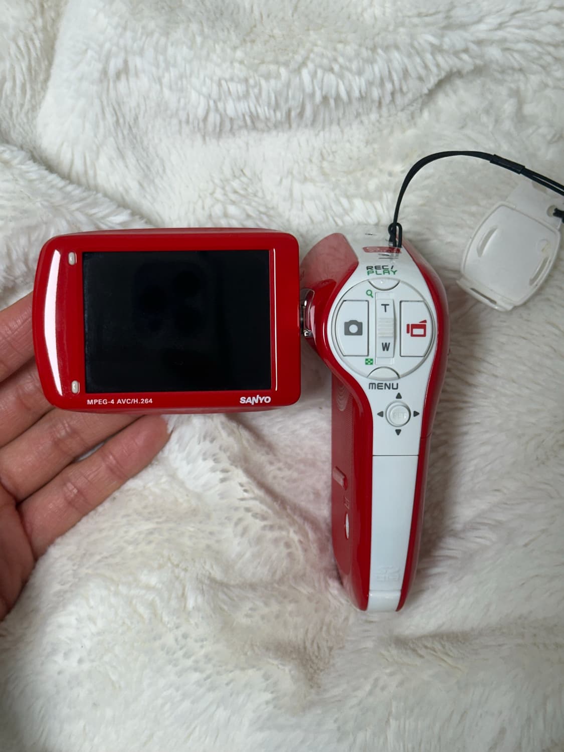 산요작티 sanyo xacti cg9 레드 상품이미지5