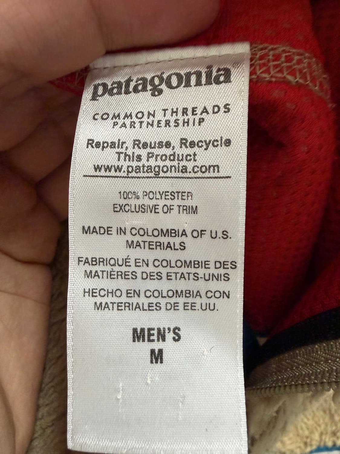 (M)100-103 파타고니아 레트로 폴리스 자켓 상품이미지4