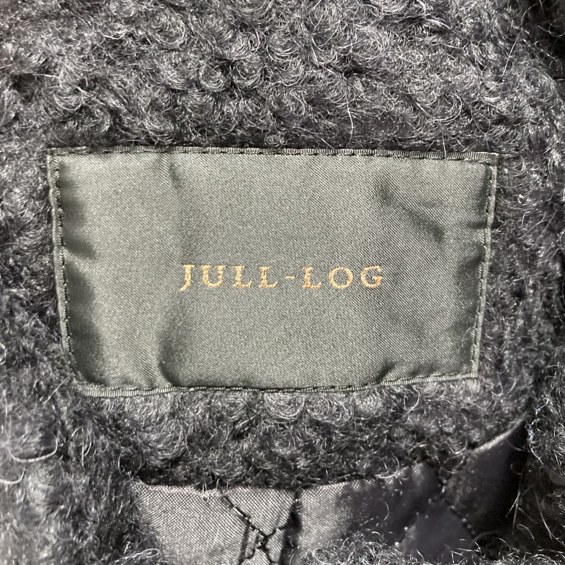 줄로그 여성 부클 트위드자켓 블랙 55-66 상품이미지4