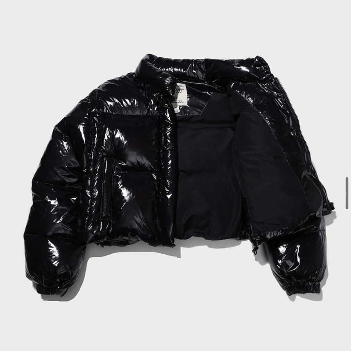 후아유 유광 크롭 패딩 상품이미지3