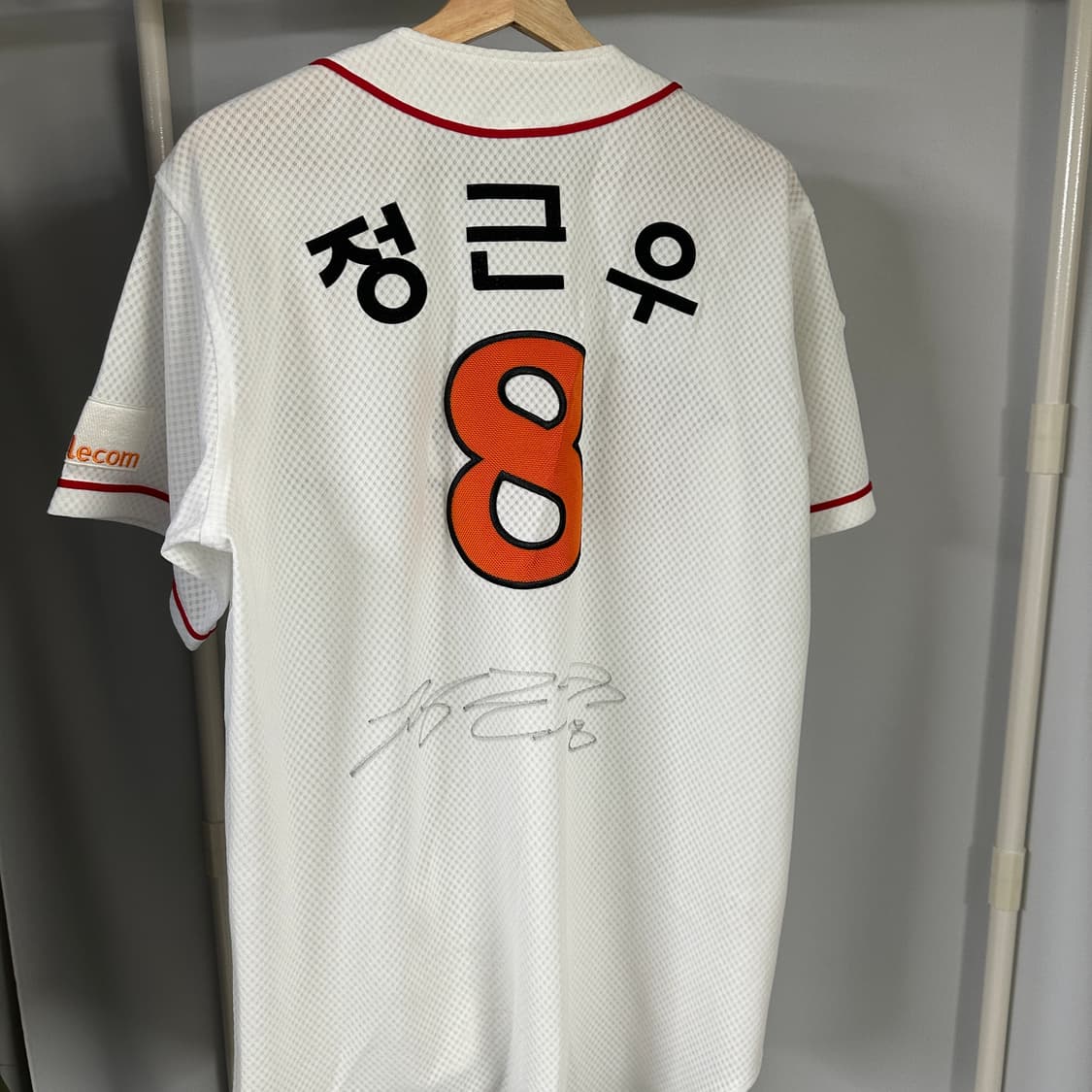 SK와이번스 정근우 싸인 유니폼 상품이미지3