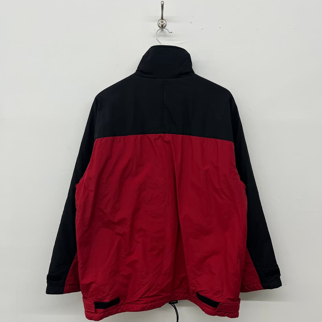 폴로진 컴퍼니 레드 블랙 배색 자켓 남L 상품이미지8