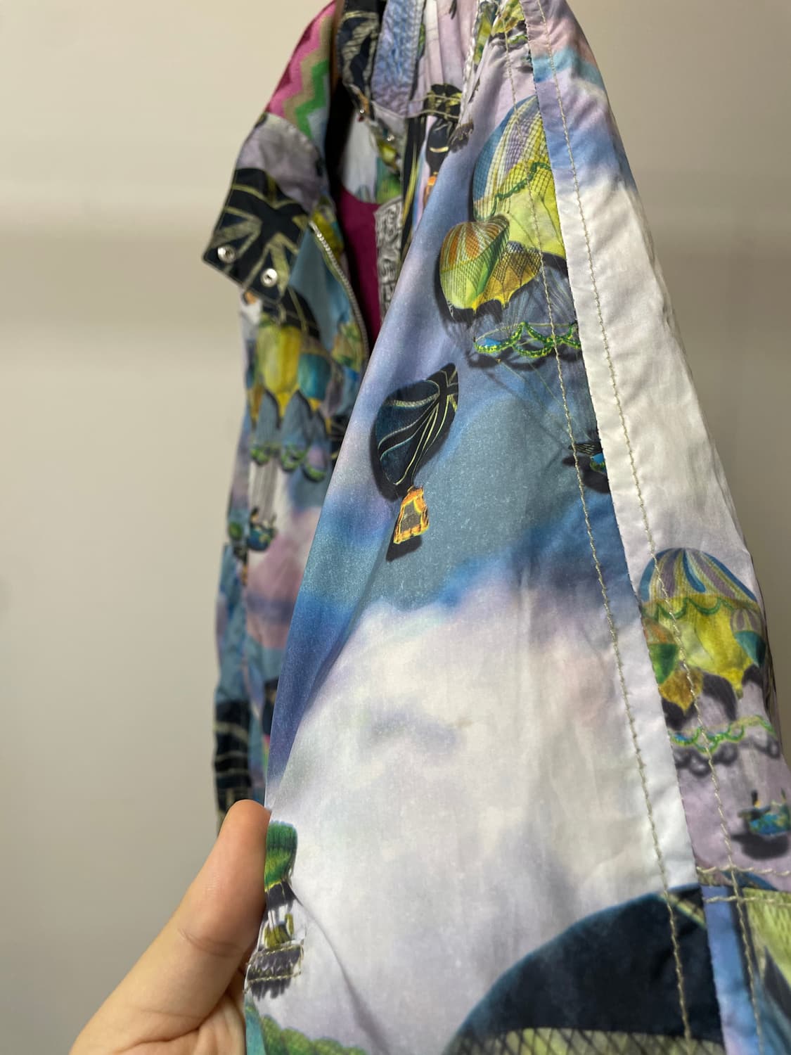 (38) Oilily 오일릴리 포인트 패턴 블루종 자켓 상품이미지9