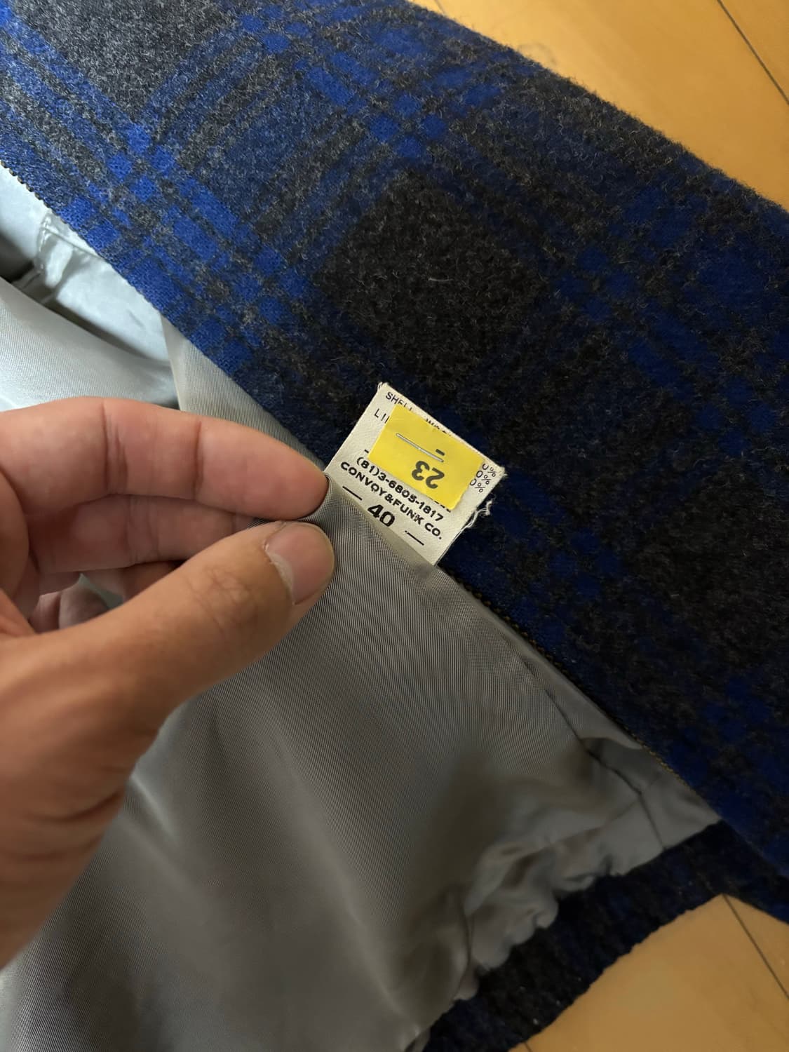 라디올 울 자켓 상품이미지5