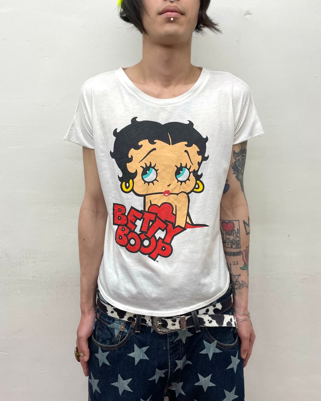 Betty Boop Sleeveless T-shirt  상품이미지1