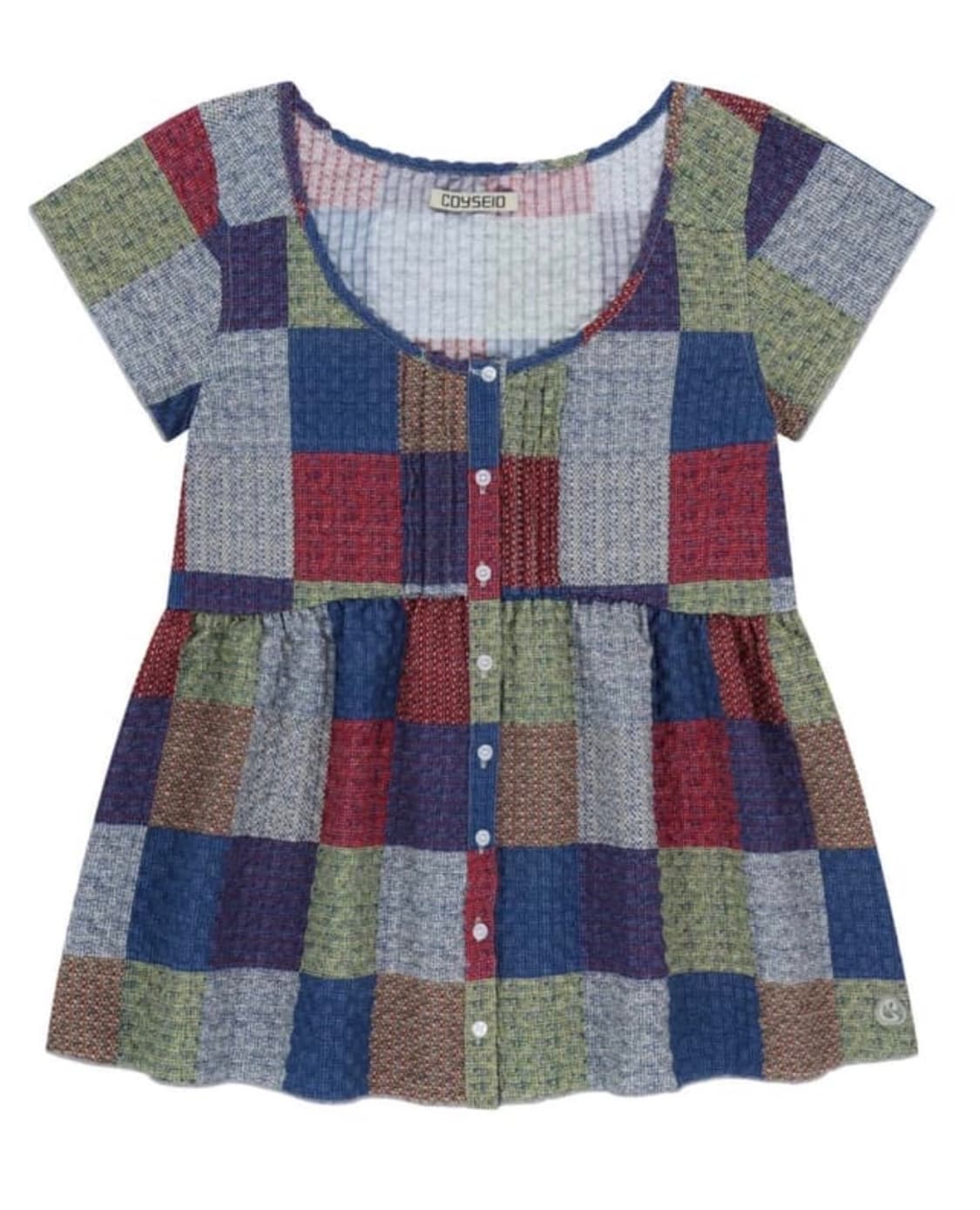 구해요) 코이세이오 핀턱 블라우스 멀티 상품이미지1