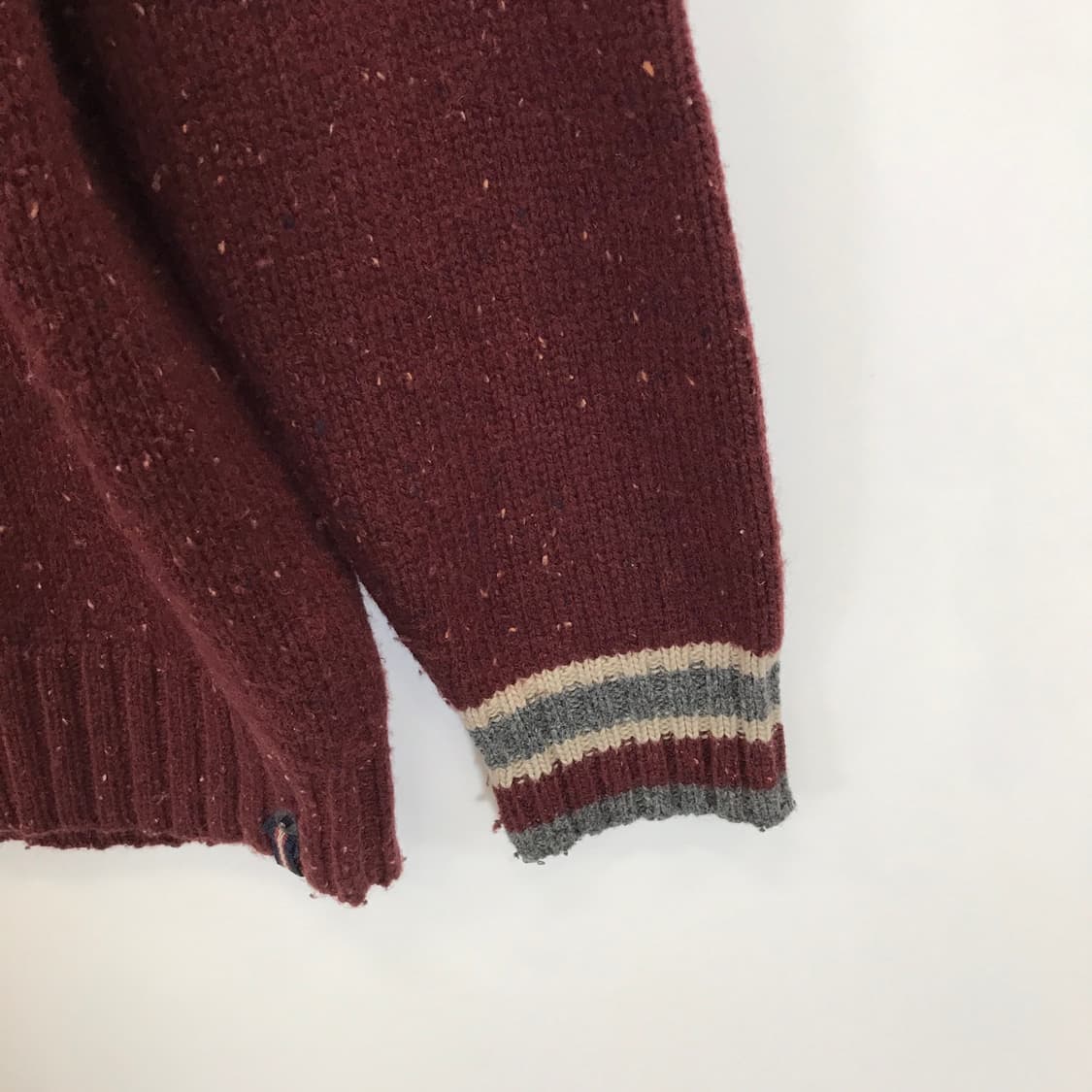 뉴질랜드 오클랜드 울100프로 하프집업니트 [국내100-105] 상품이미지3