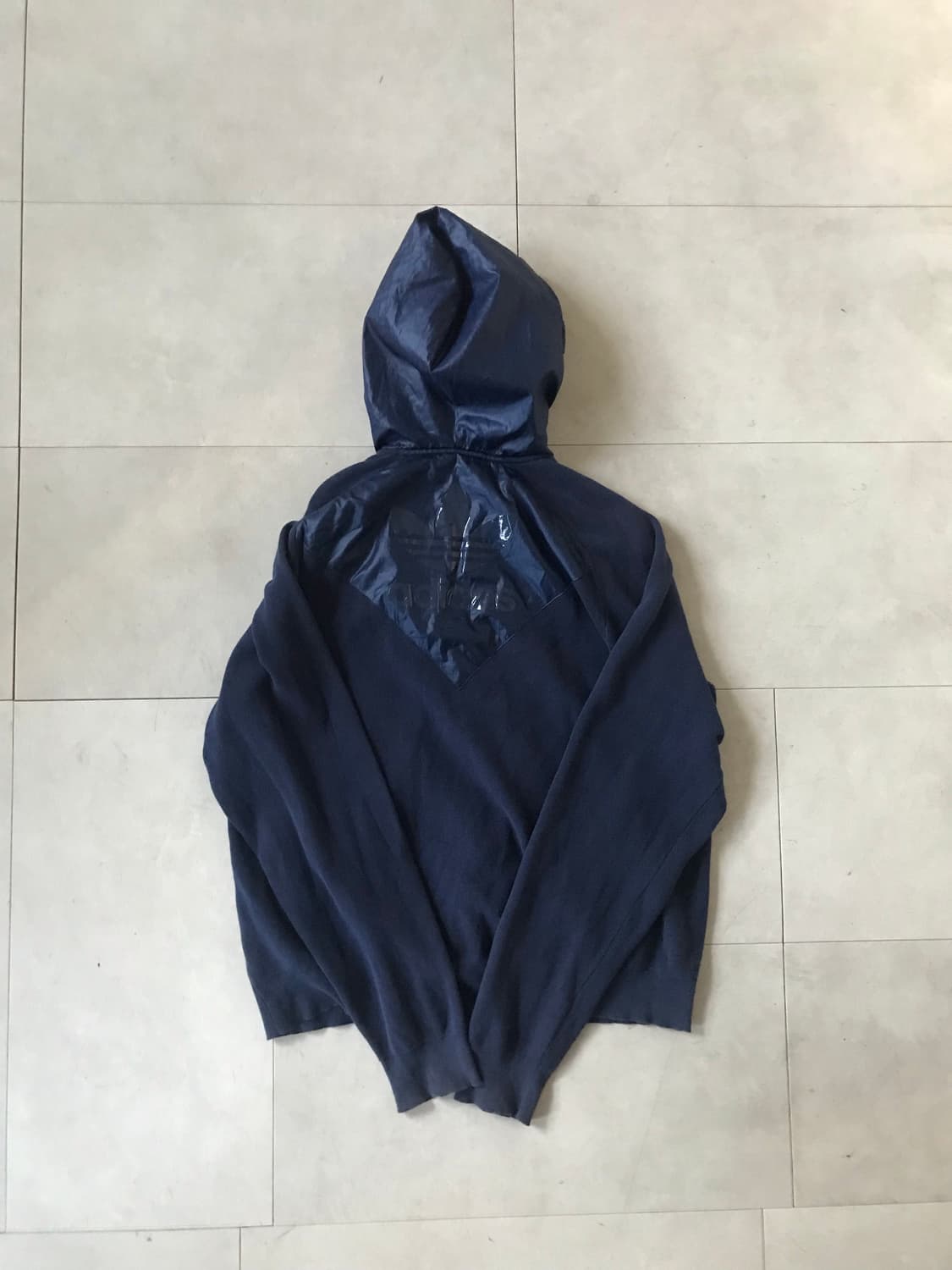 아디다스 네이비 니트집업 상품이미지7