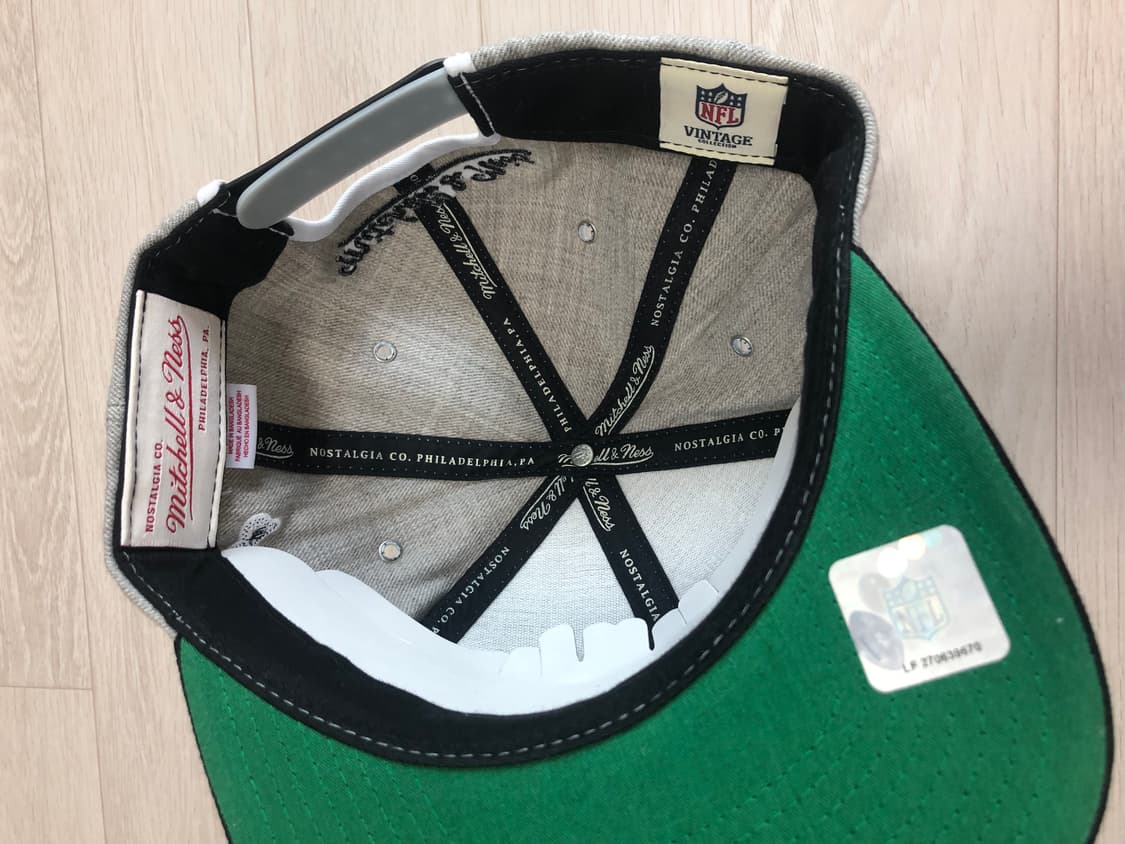 미첼앤네스 NFL 오클랜드 레이더스 스냅백 상품이미지4