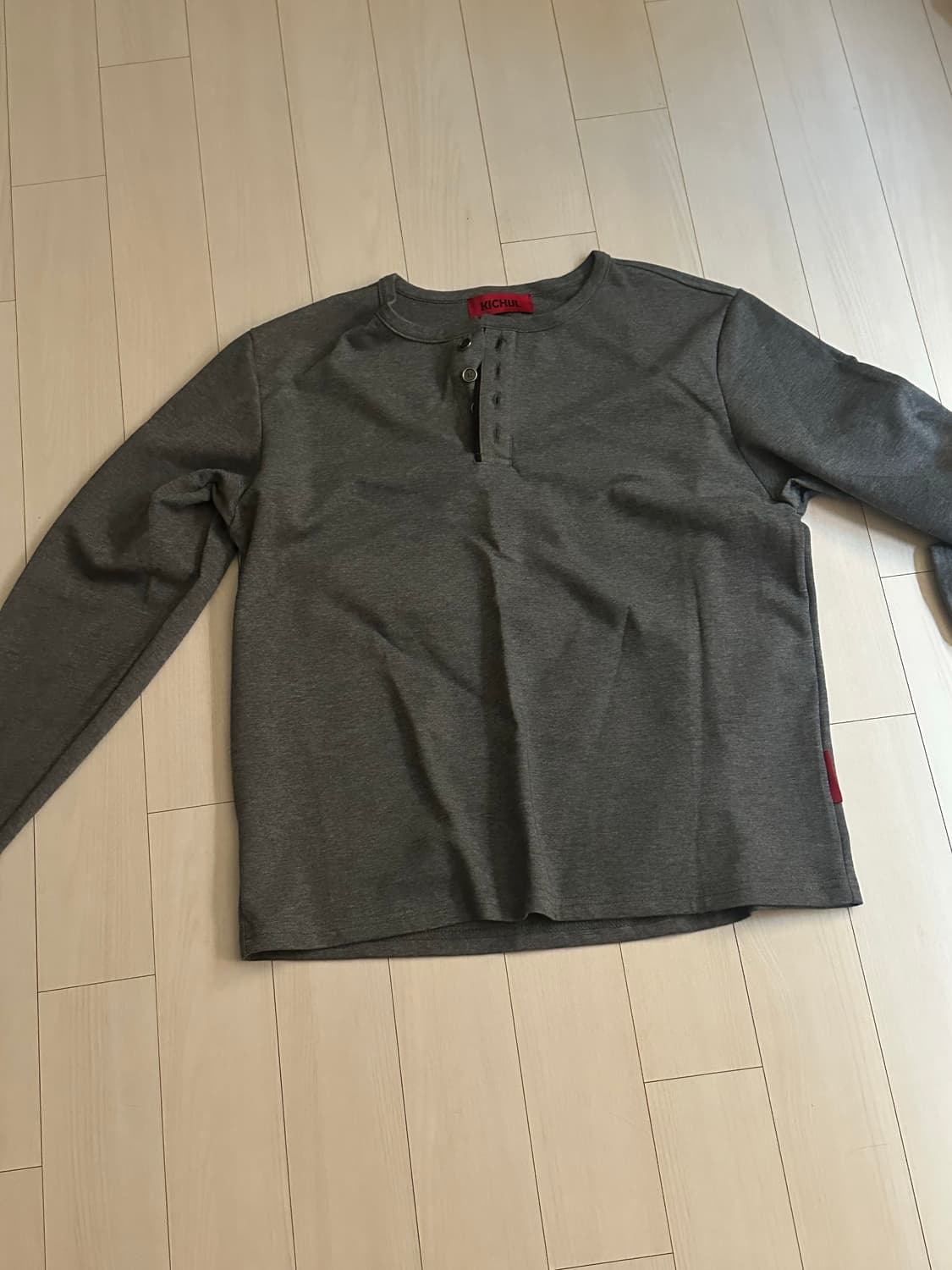 기철 헨리넥 롱슬리브 상품이미지1