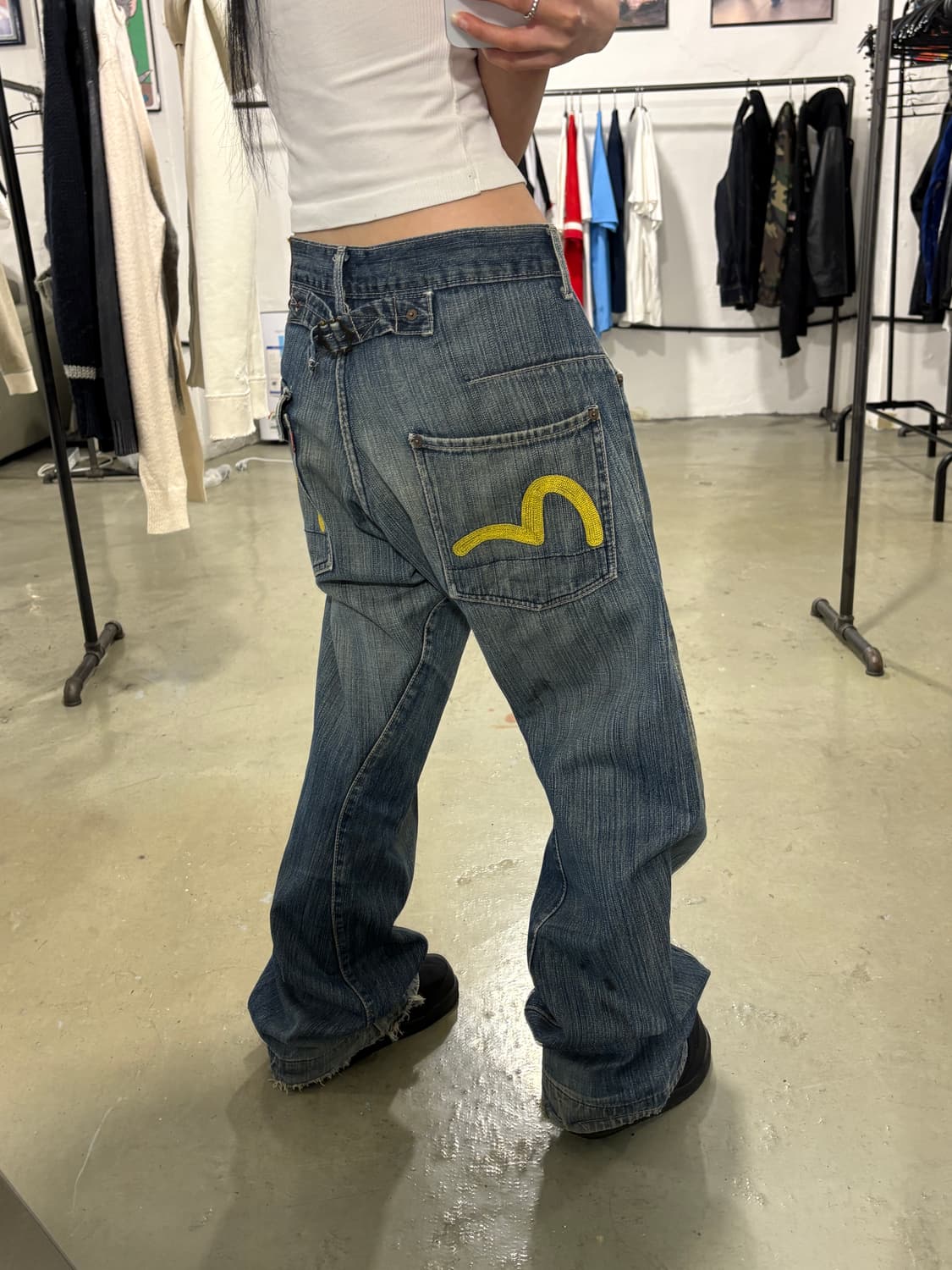 에비수 데님팬츠 상품이미지1