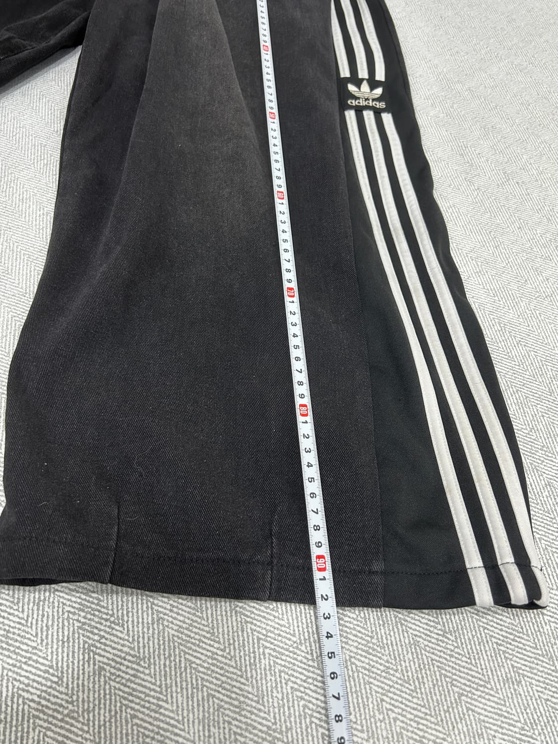 아디다스 와이드 트랙 워싱 리폼 밴딩 팬츠 허리사이즈 28~32인치 상품이미지10