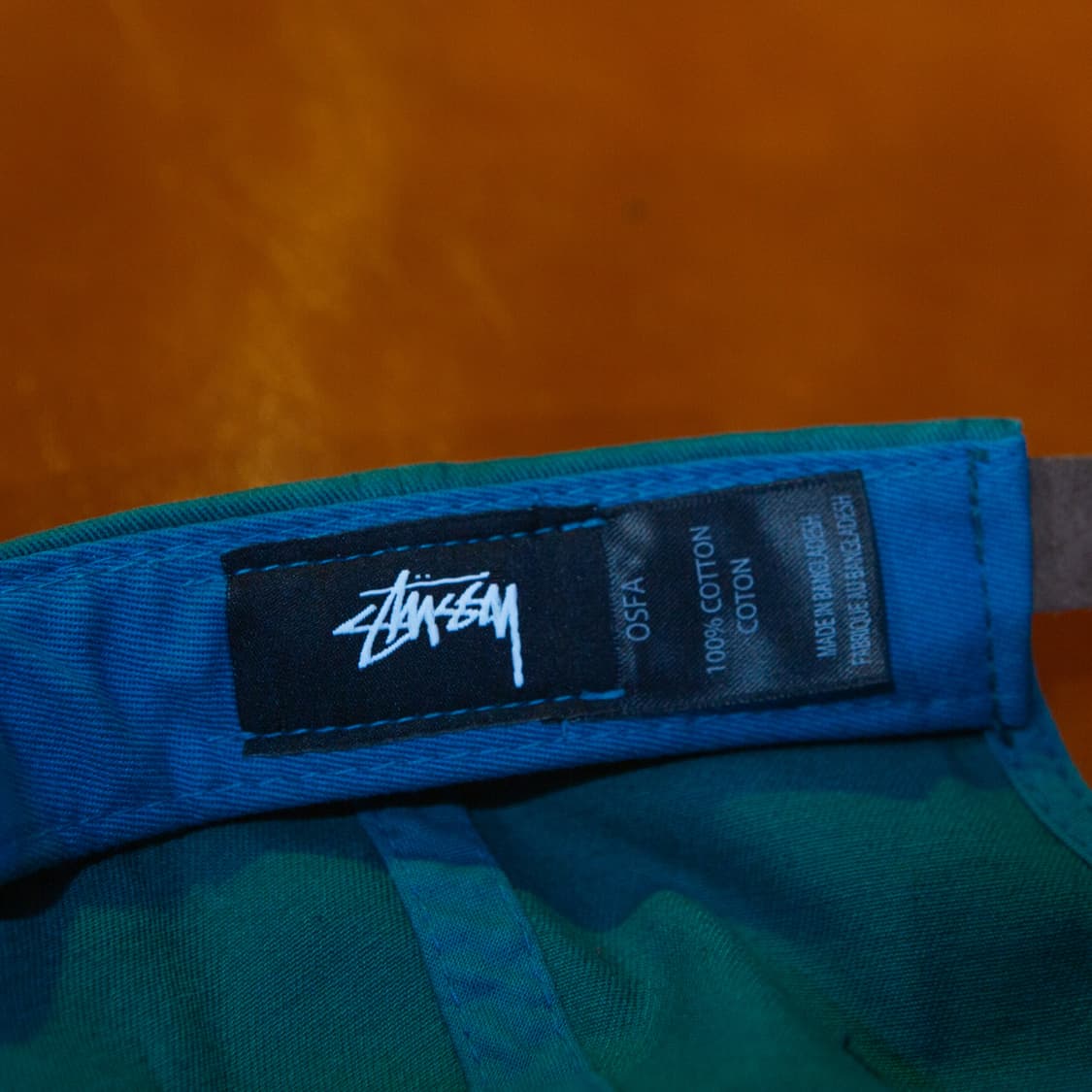 스투시 레드립 코튼 캡 그린 상품이미지6