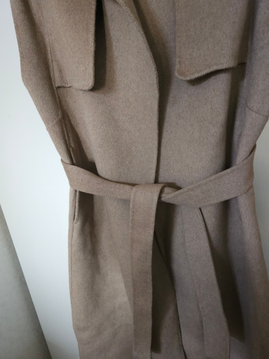 MARZ 마즈 핸드메이드 캐시미어 롱베스트 상품이미지3