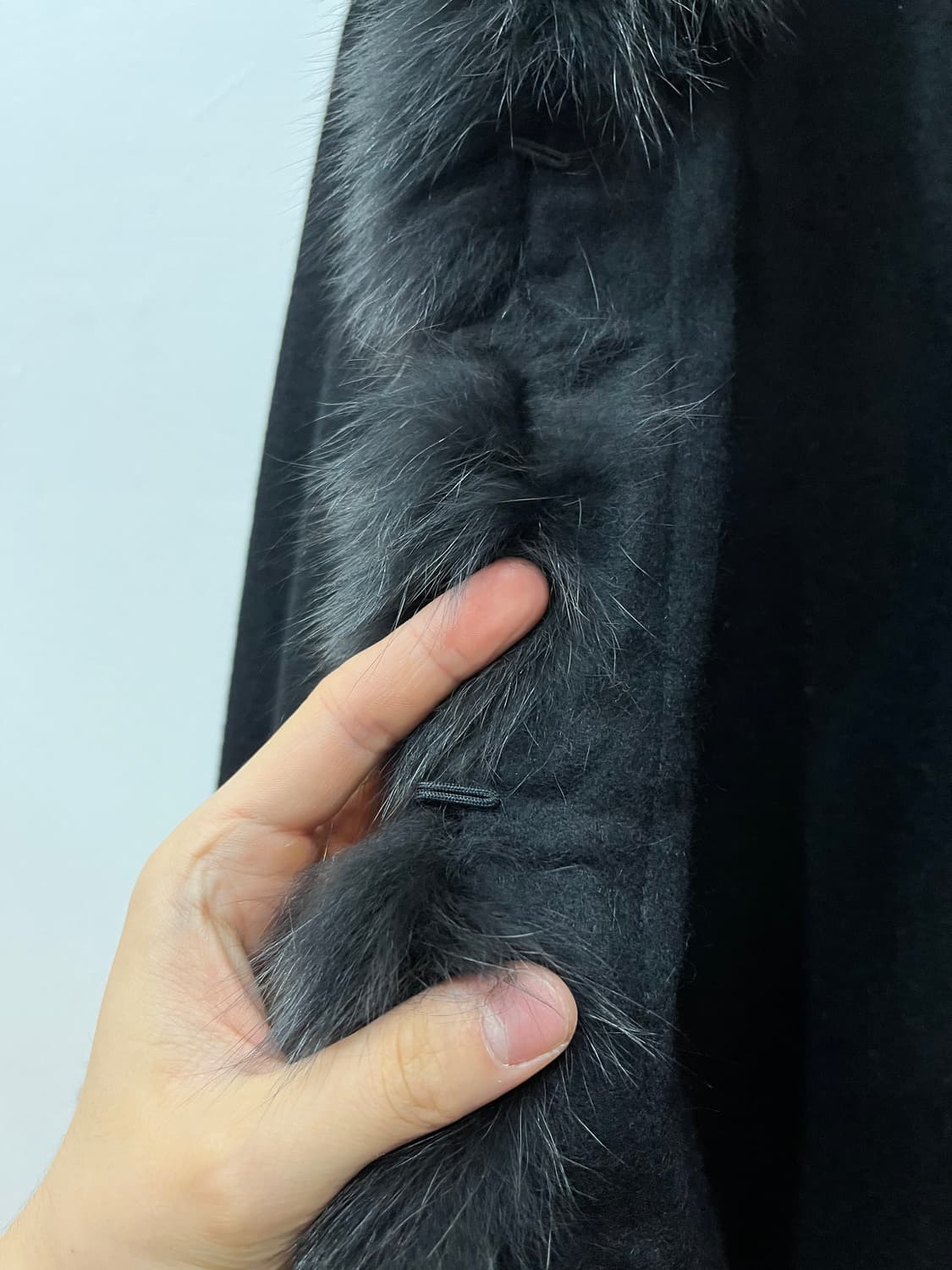 SAGA FURS 사가 퍼 캐시미어100% 케이프 상품이미지4