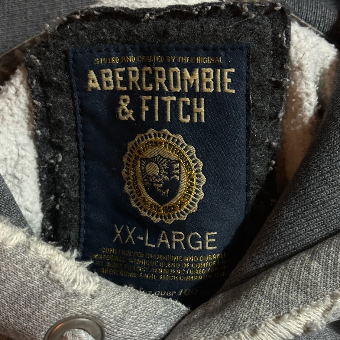 아베크롬비 빈티지 워싱 후드티 상품이미지5