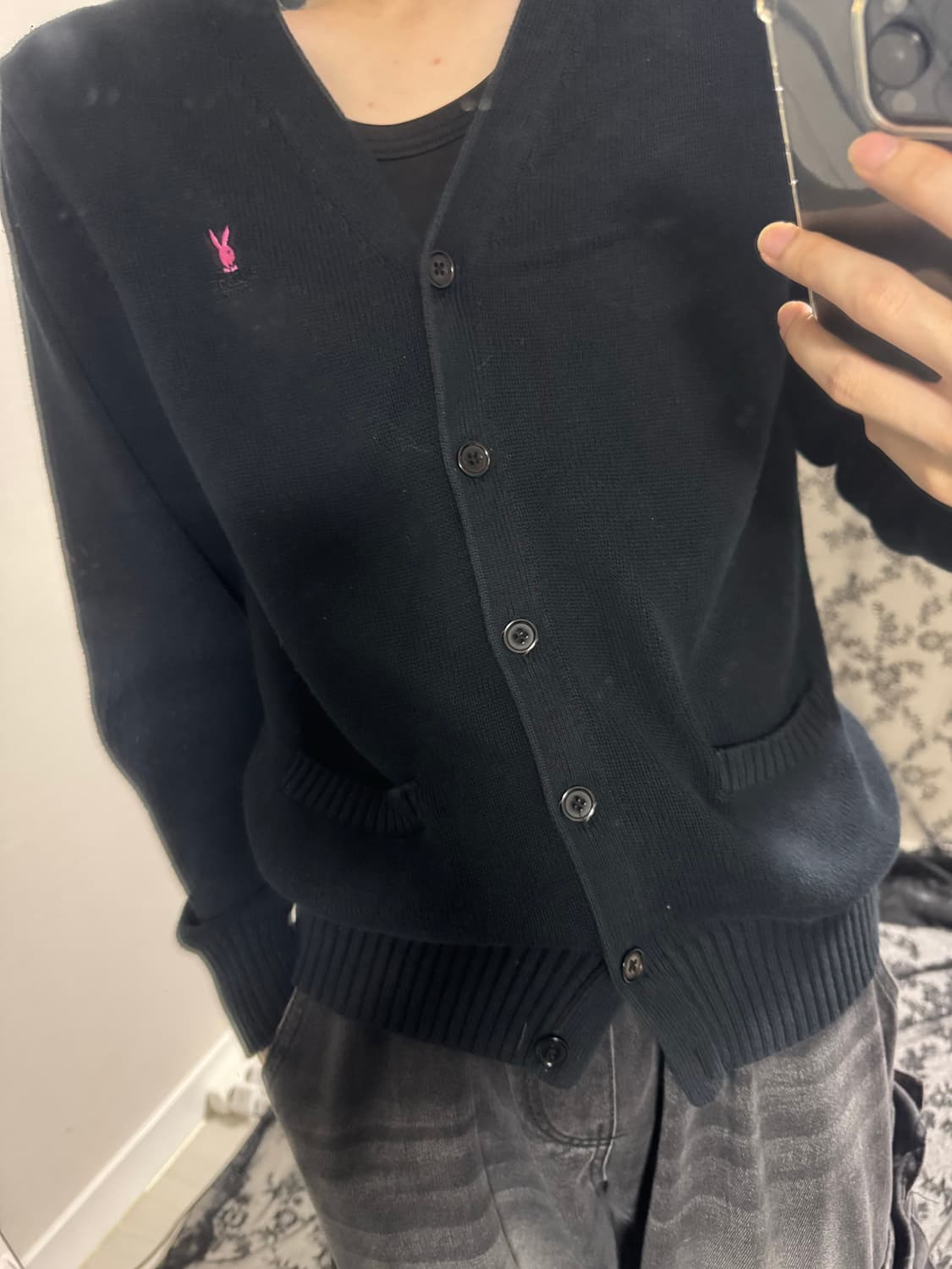 플레이보이 가디건 상품이미지1