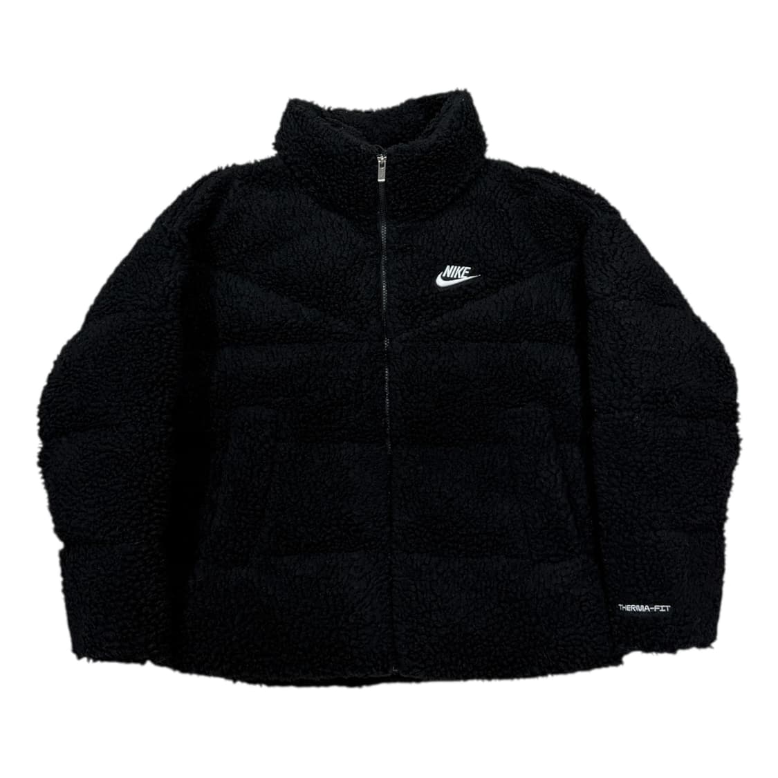 나이키 우먼스 쉐르파 뽀글이 패딩 블랙 M 상품이미지1