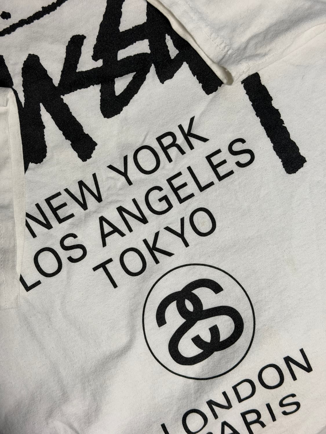 스투시 월드 투어 2024 반팔T XL 상품이미지2