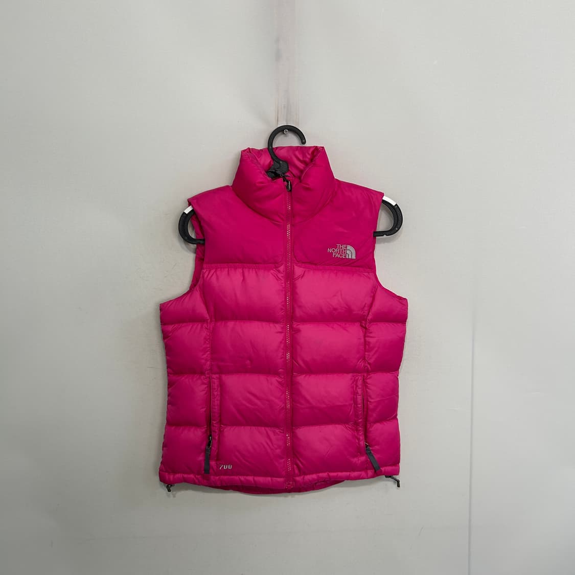 노스페이스 700 핫핑크 여성 패딩 조끼 S 상품이미지1