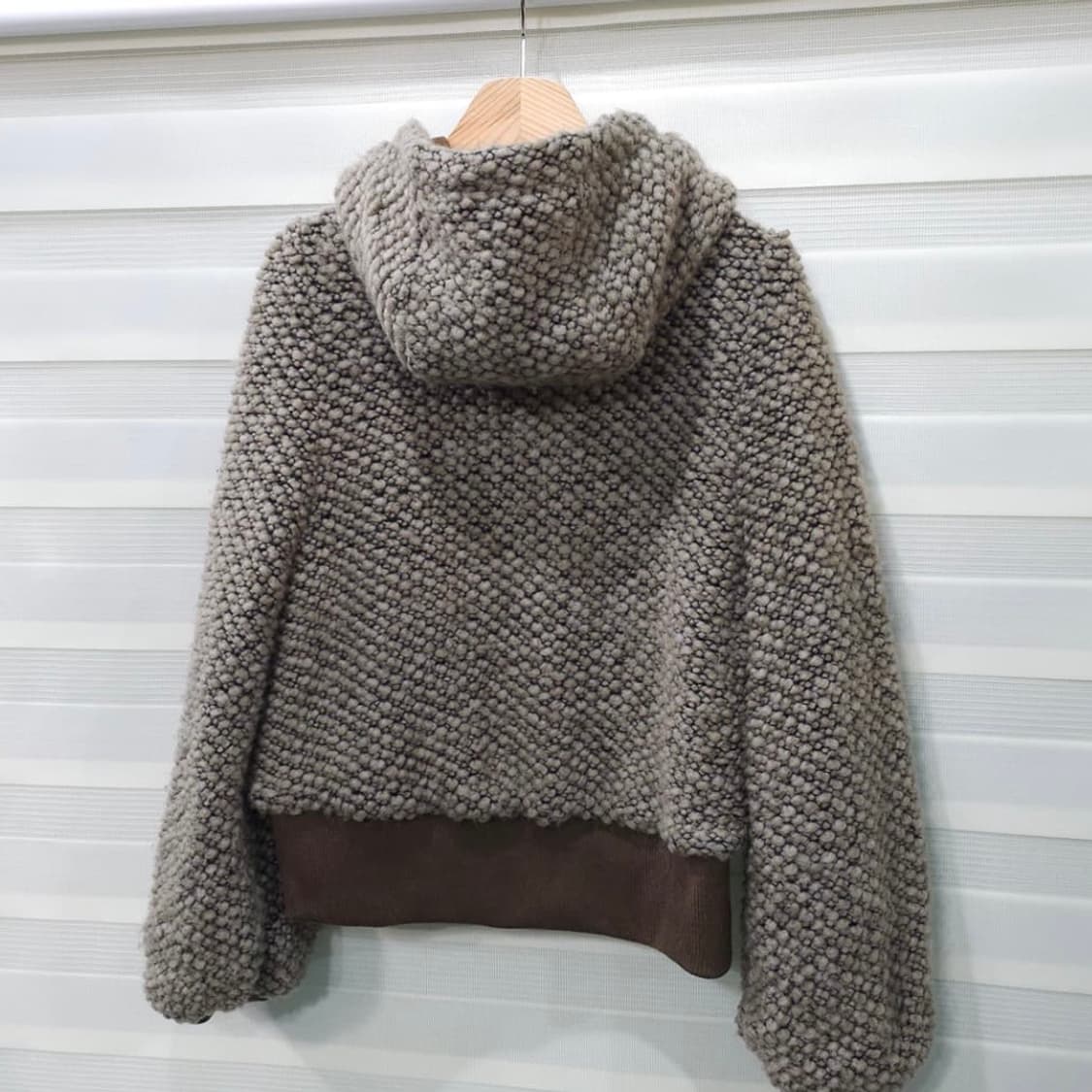 츠모리치사토 니트 집업 상품이미지2