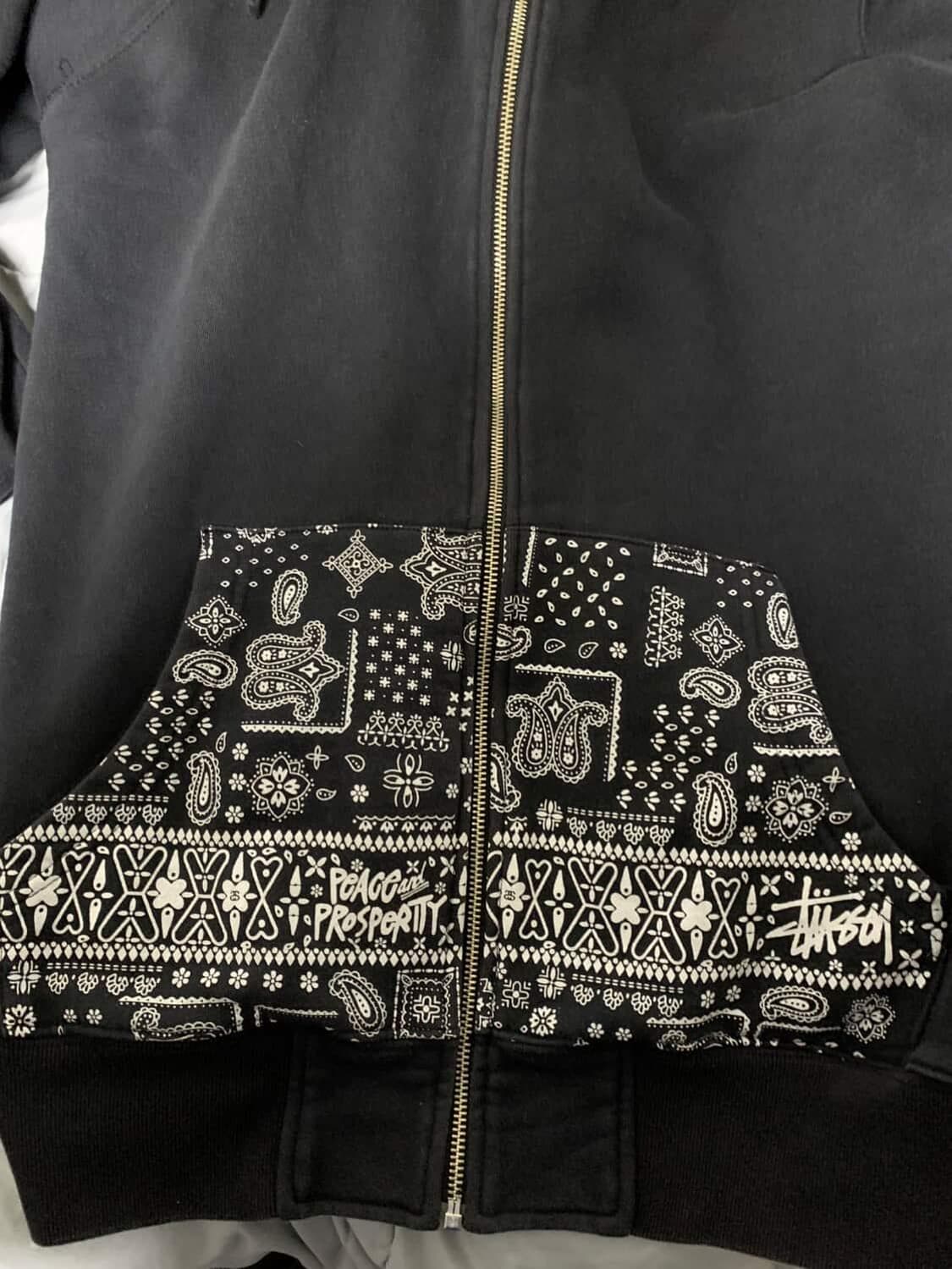 스투시 반다나 후드집업 상품이미지4