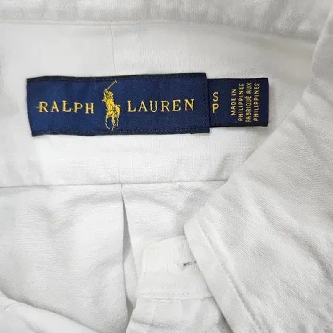 POLO 폴로 랄프로렌 로고 긴팔 셔츠 남성 95 (흰색) 상품이미지3