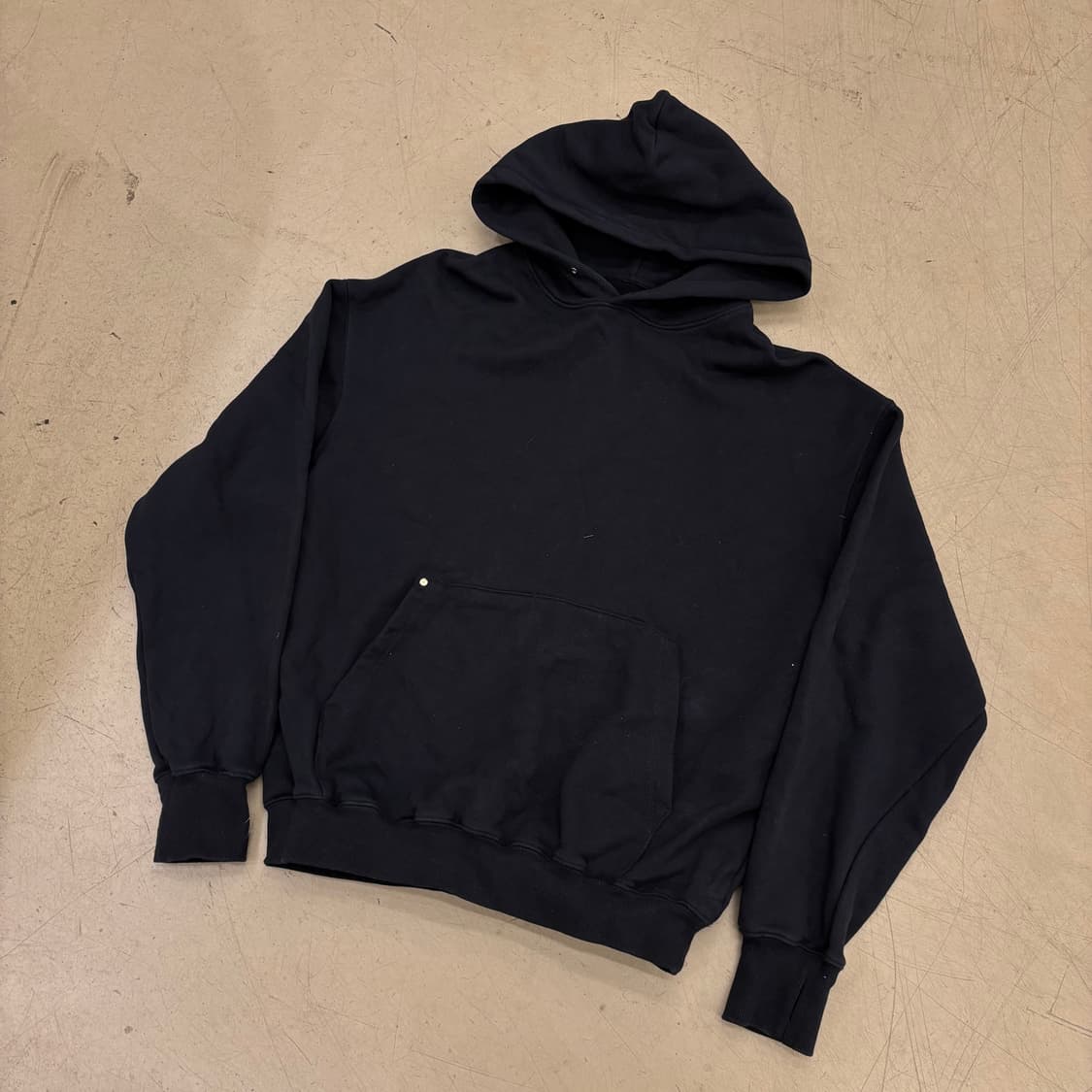 인템포무드 미니멀 스웻 후드티 상품이미지1