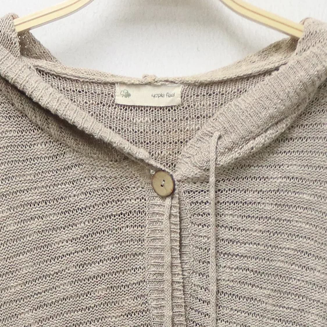 메이플 필 모리룩 레이스 후드가디건 61713 상품이미지5