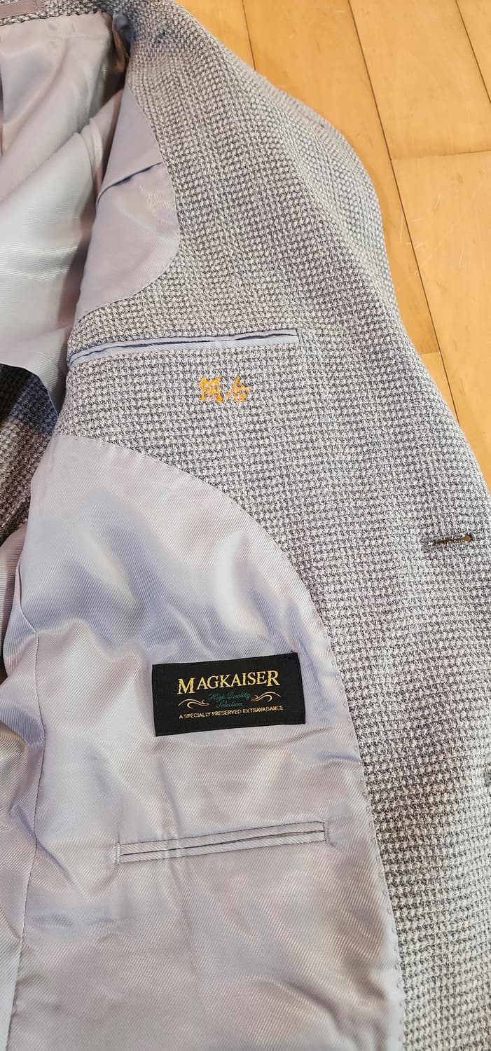 연그레이 모직자켓 M 상품이미지8