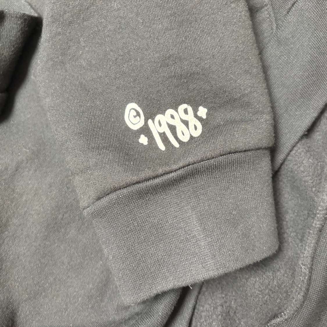 크롬하츠 버티컬 1988 로고 후드 XL 상품이미지5