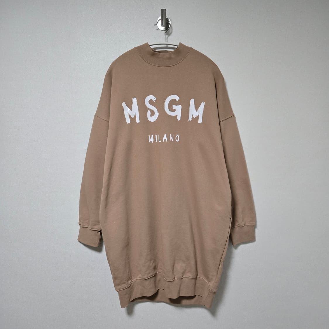 MSGM 코튼 맨투맨 원피스 / 여성 원피스 / 여성 맨투맨 상품이미지1