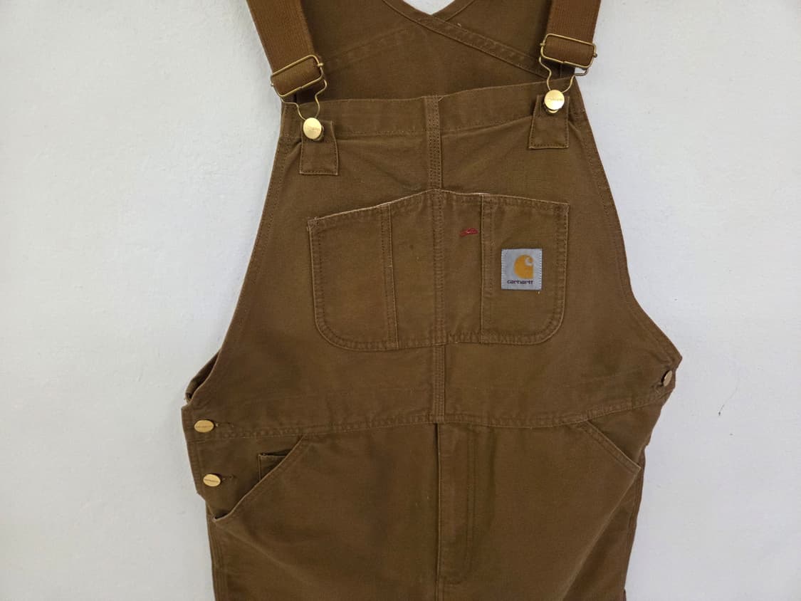 칼하트 오버롤 멜빵바지. 33×32 상품이미지3