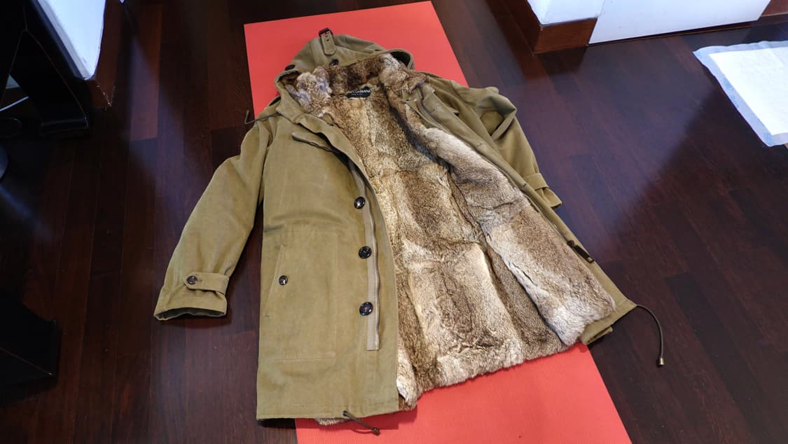 돌체앤가바나 리얼퍼 야상 아우터 상품이미지2