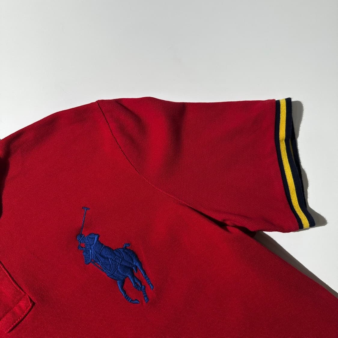 폴로 랄프로렌 빅포니 피케 카라 반팔 티셔츠 상품이미지5