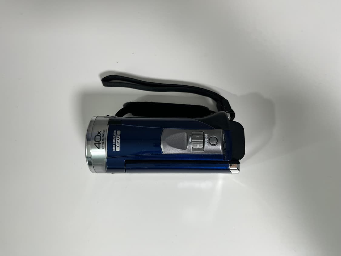 기능 다수/jvc e600 빈티지 캠코더 블루 상품이미지6