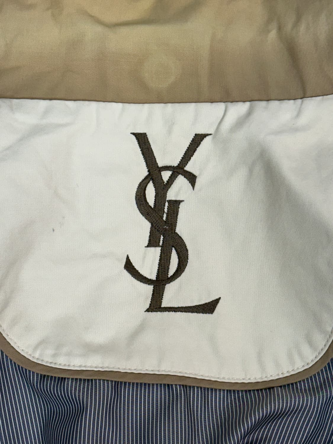 Ysl 입생로랑 아카이브 베이지 블루종 자켓 100 상품이미지7