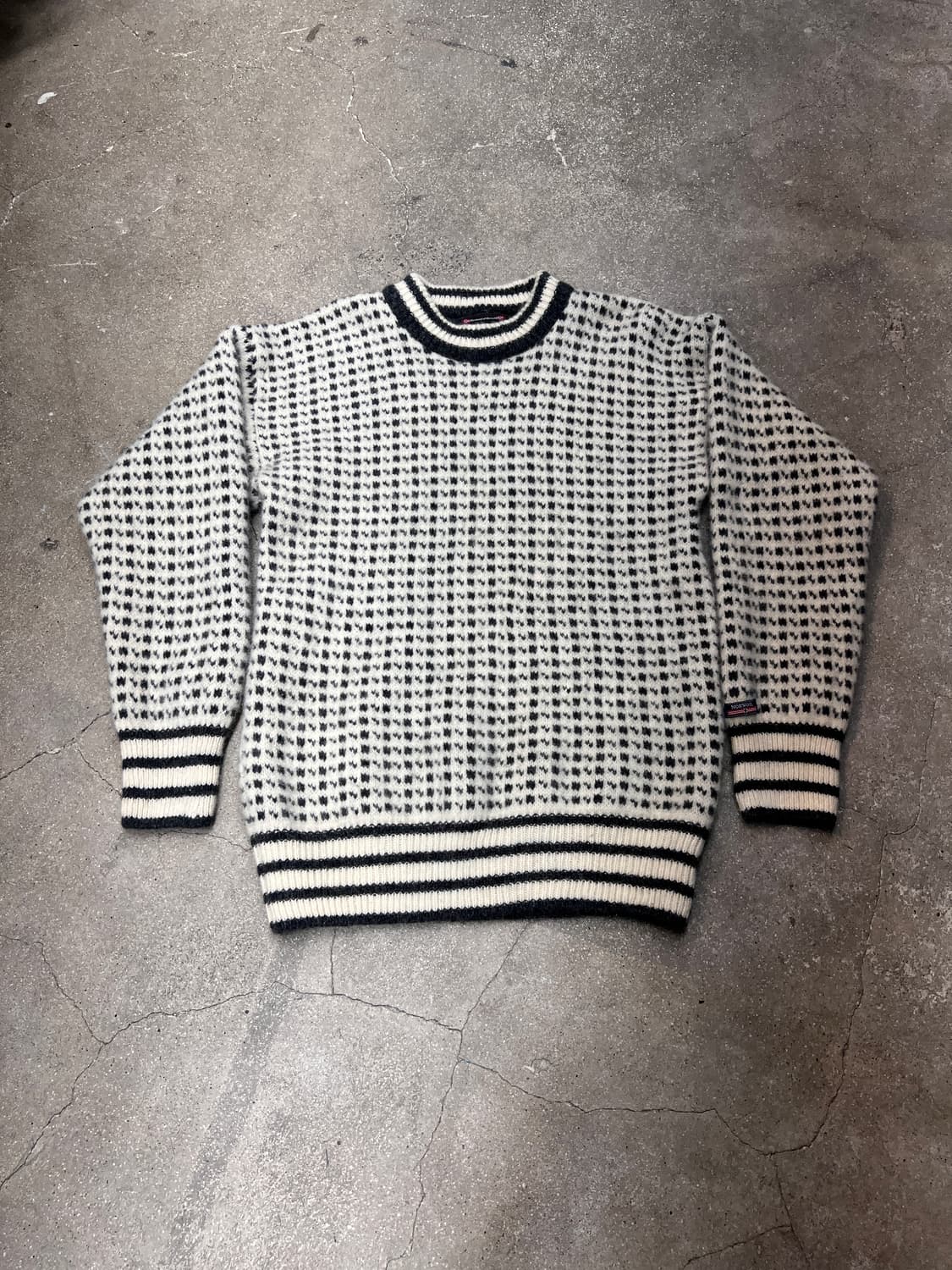 Norwool 버드아이 울 스웨터 상품이미지1