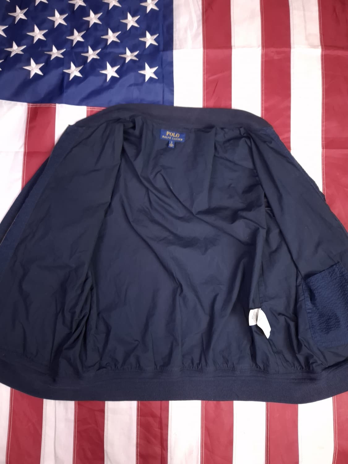 오리지날 신형 랄프로렌폴로 폴로 시어서커 봄버 자켓 상품이미지9