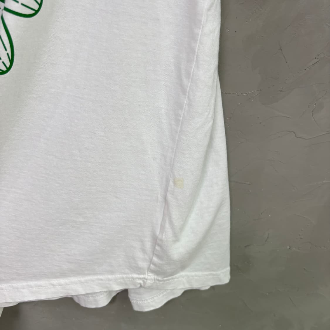 마르디 메크르디 반팔 화이트 그린 상품이미지3
