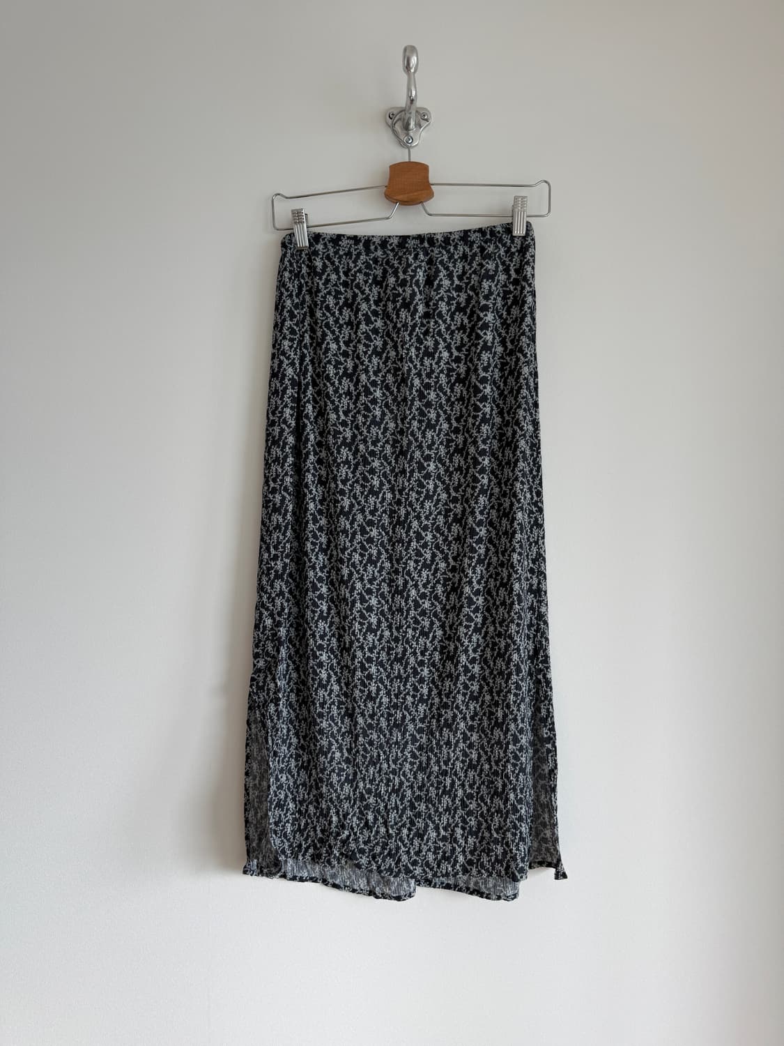 JONES NEW YORK 버튼업 롱 스커트(자개단추) 상품이미지4
