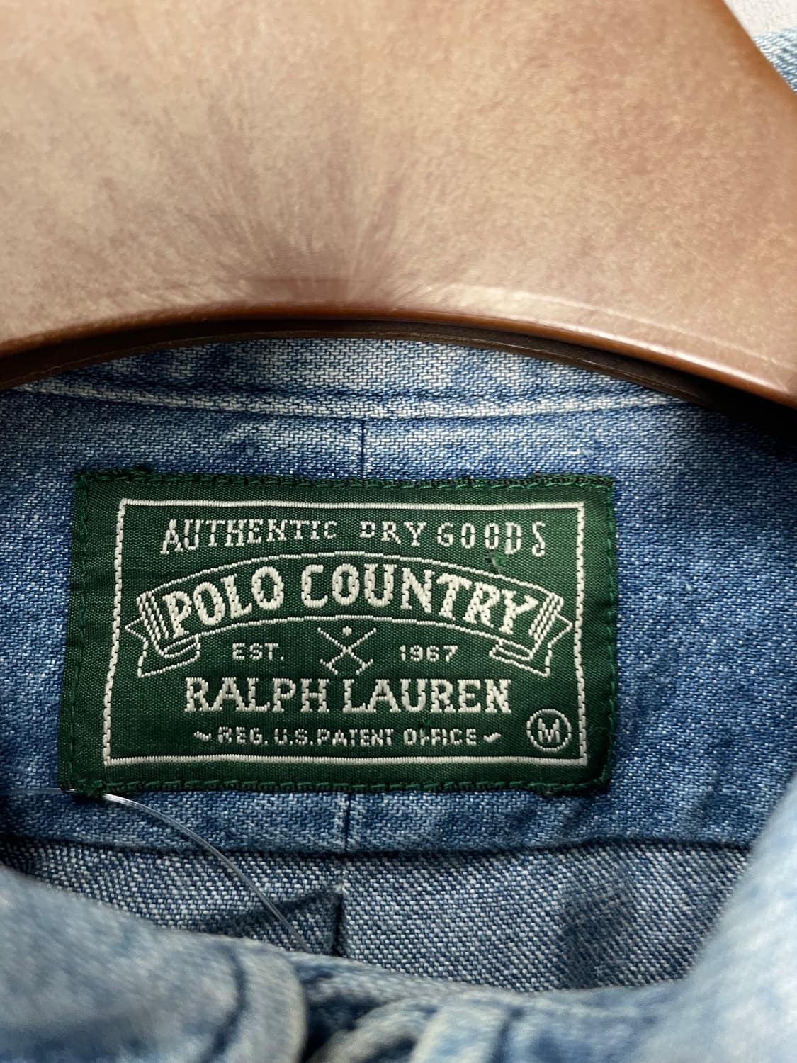폴로 랄프로렌 아메리칸 컨트리 라인 데님 셔츠 H2136 상품이미지5