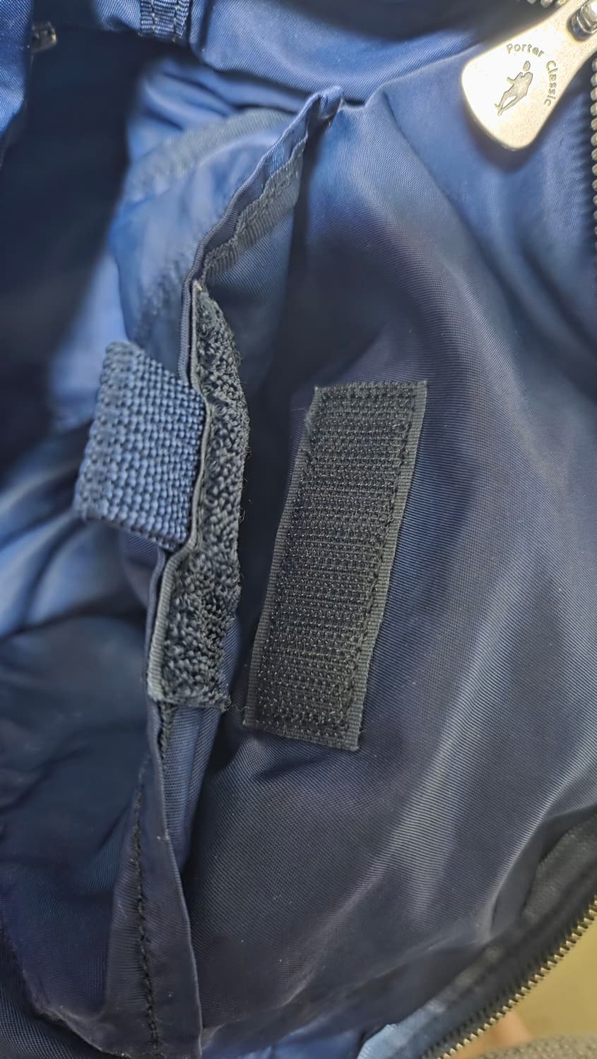 포터클래식 슈퍼나일론 헬멧백 네이비 L사이즈 상품이미지7