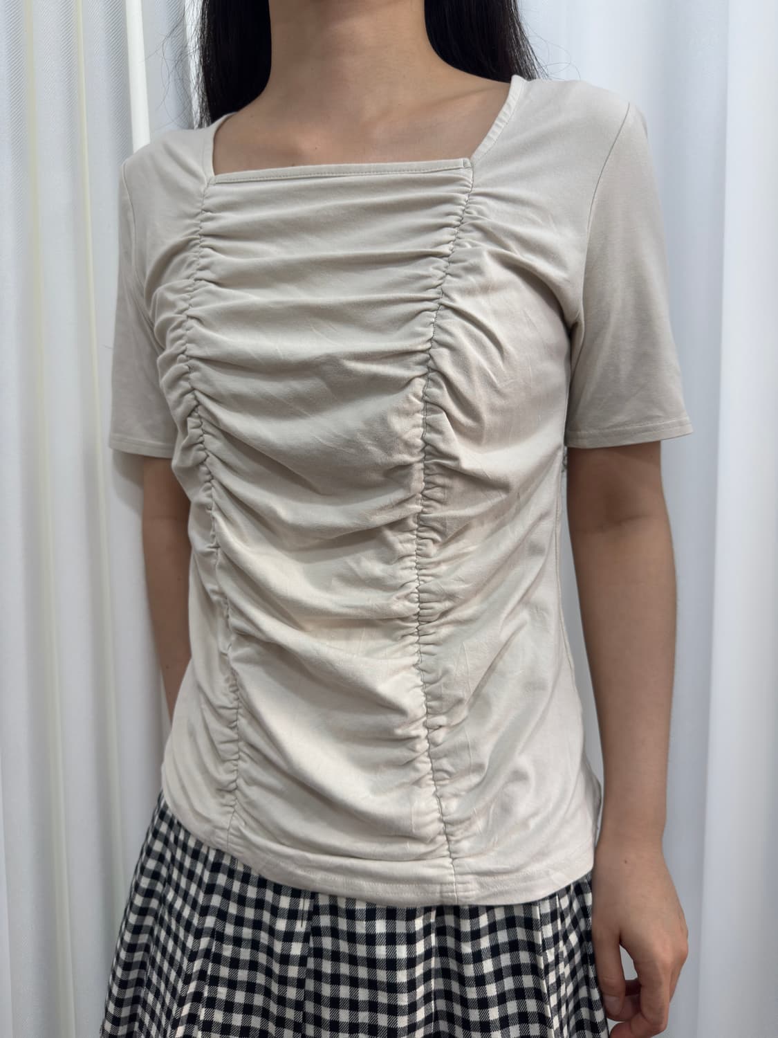 shirring top 상품이미지2
