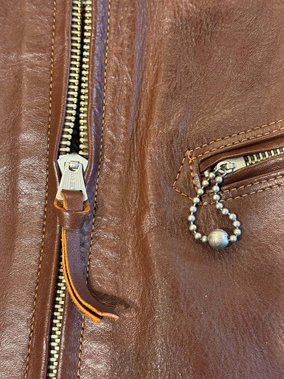 프리휠러스 Caboose 레더자켓 (38) 상품이미지7